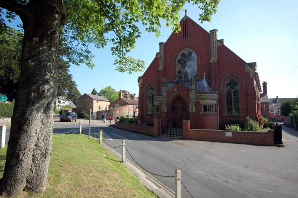 At Wycar is the Methodist Chapel which has been there since about 1750.